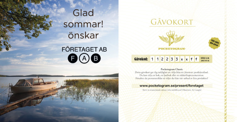 Nu är sommarens hetaste gåvokortsdesigner här!